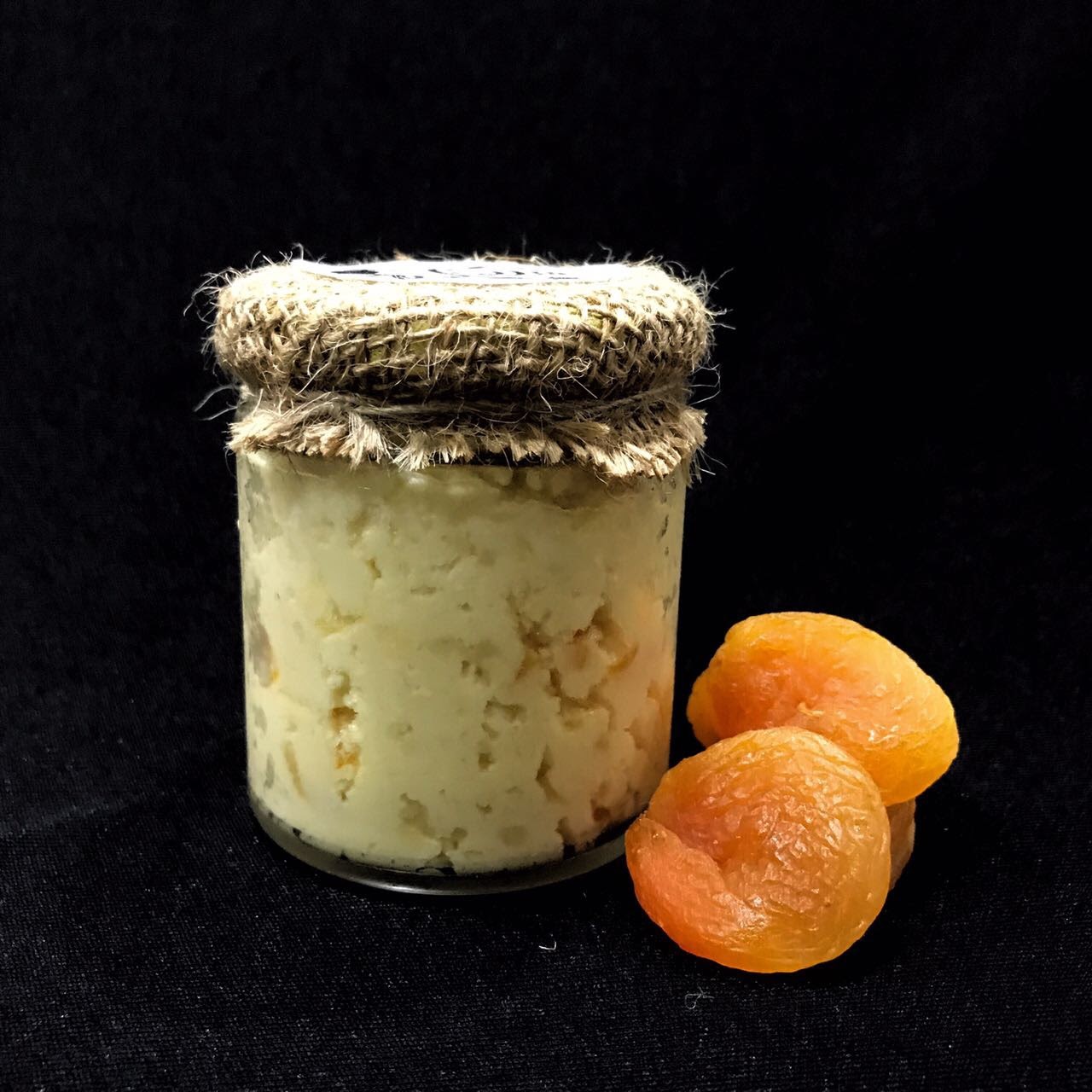 Ricotta with Apricots stewed in Honey