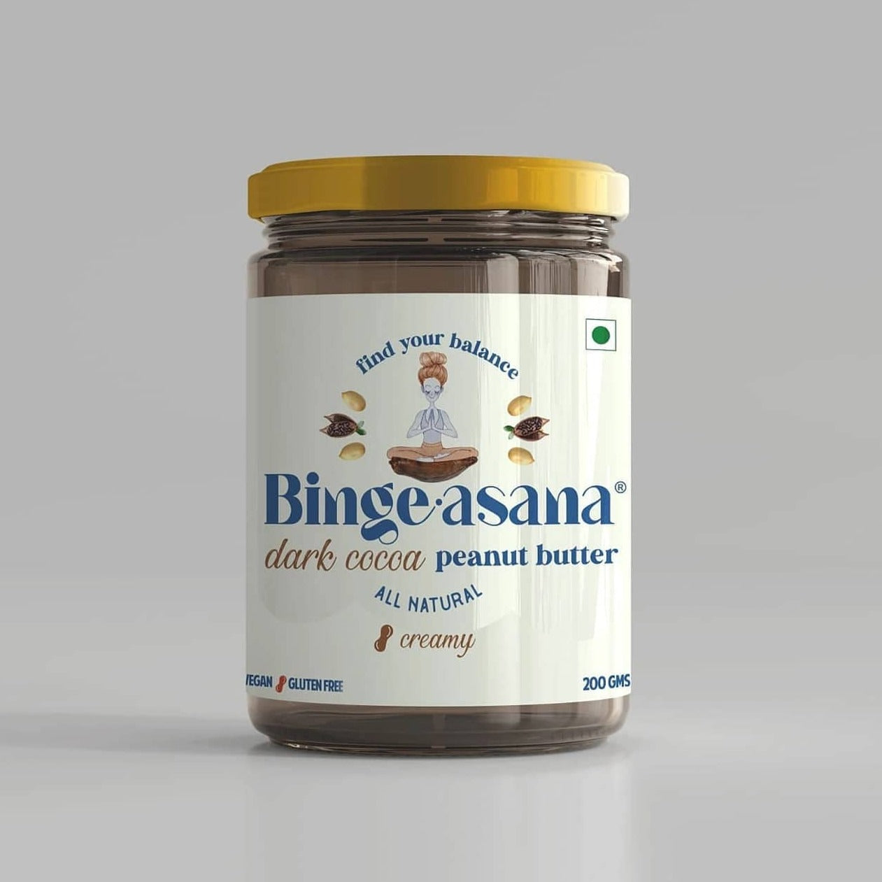 This Dark Cocoa Peanut Butter is like a dream come true. It is stone ground, handmade in small batches and is protein-packed, which keeps you fuller for longer.  It is mixed in with just the right amount of Organic Non-Alkalized Dark Cocoa & Organic Brown Sugar to give this a gorgeous dark chocolate-y taste.