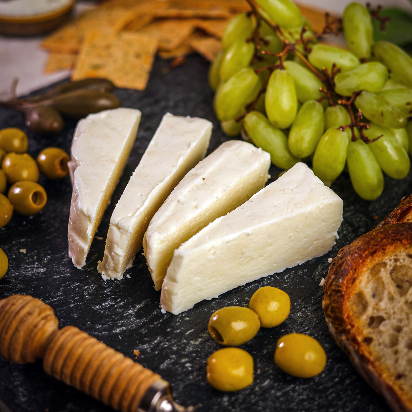 Käse Feta cheese made from Goat and Sheep milk from Gujarat, India