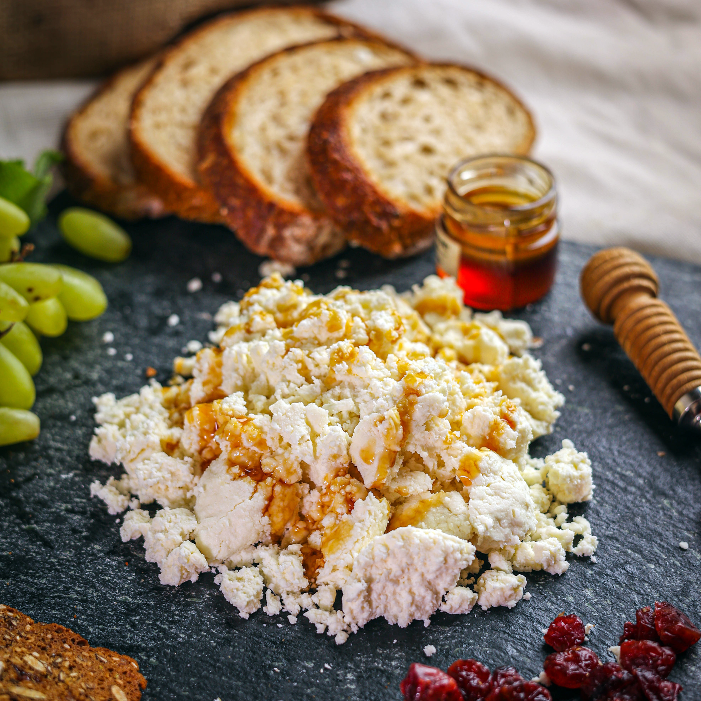 Käse Goat Cheese (Chèvre) made from Goat milk obtained from Gujarat, India